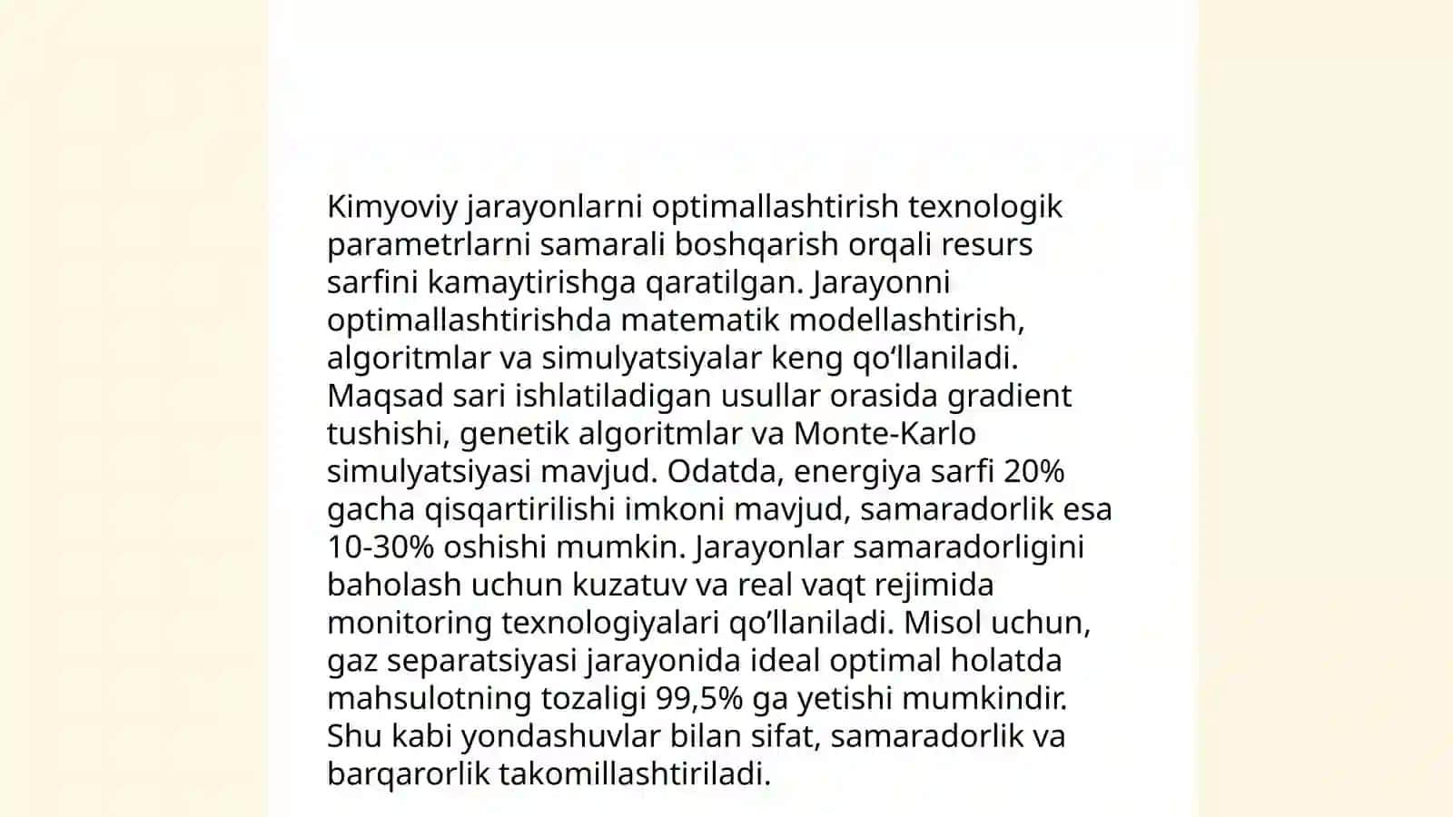 Kimyoda Texnalogiyaning asosiy vazifalari 4