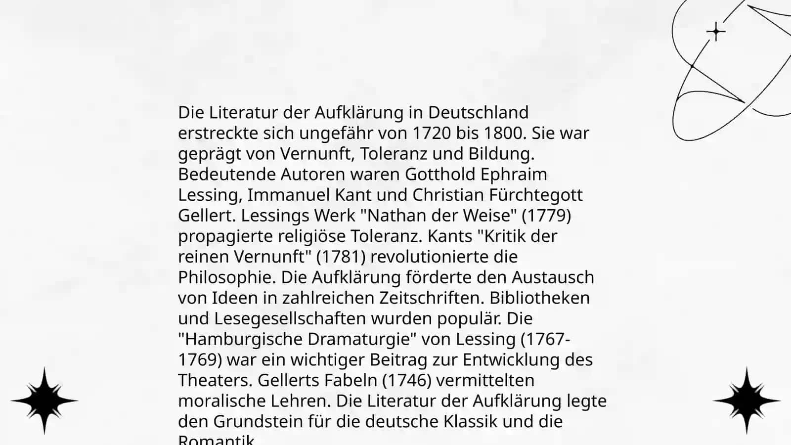 Gotthold Ephraim Lessing als Vertreter der deutschen Aufklärung 4