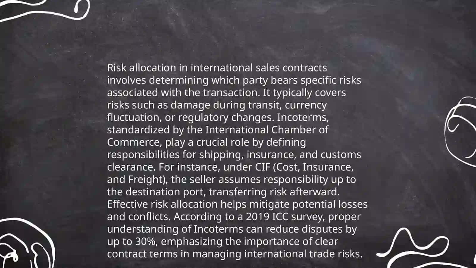 obligations and risk in contracts for international sales 4