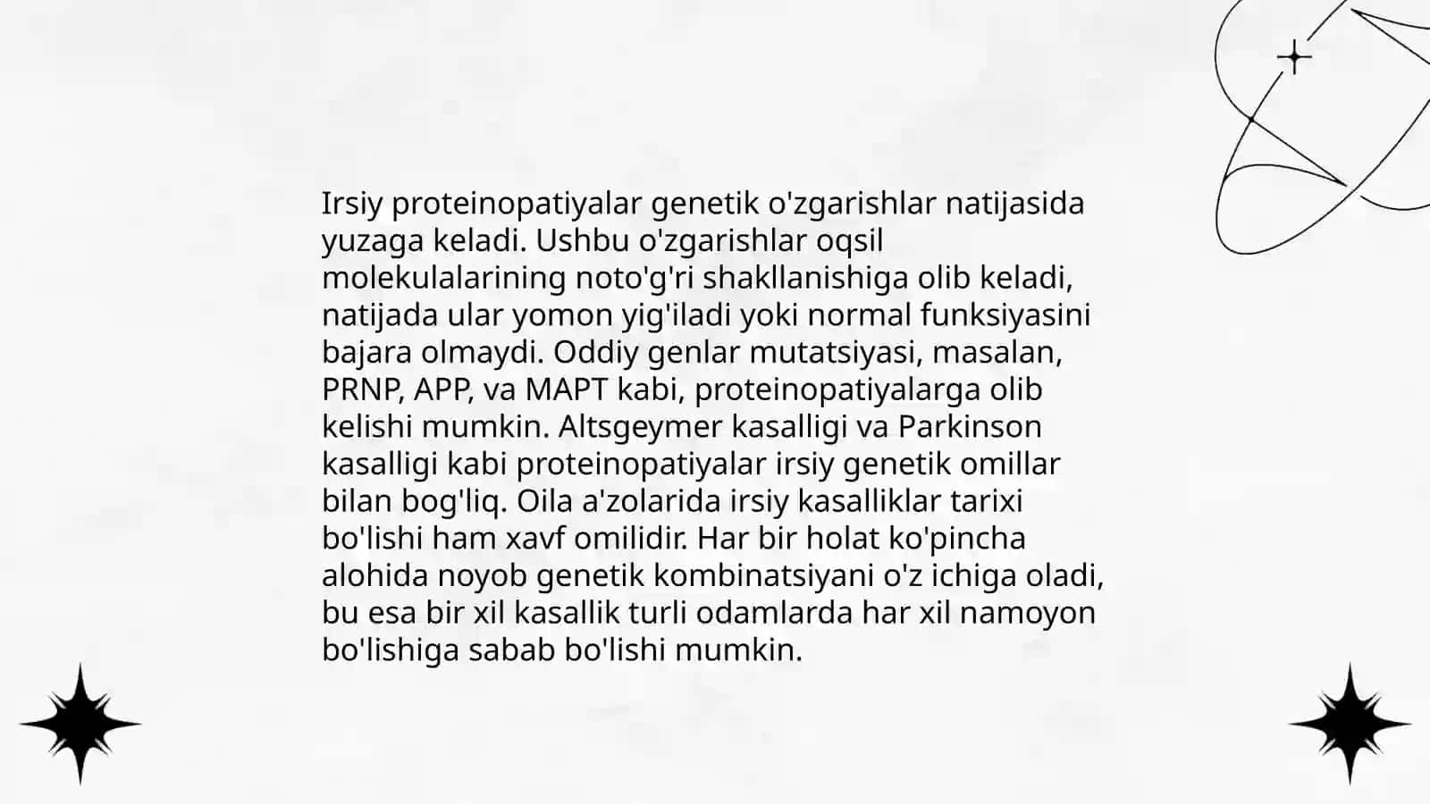 Irsiy proteinopatiyalar 4