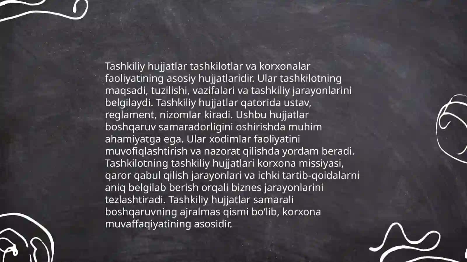 Tashkiliy hujjatlar va ularni rasmiylashtirish 4