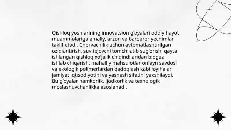 Yoshlar- innovatsion gʻoyalar tawabbuskori 4