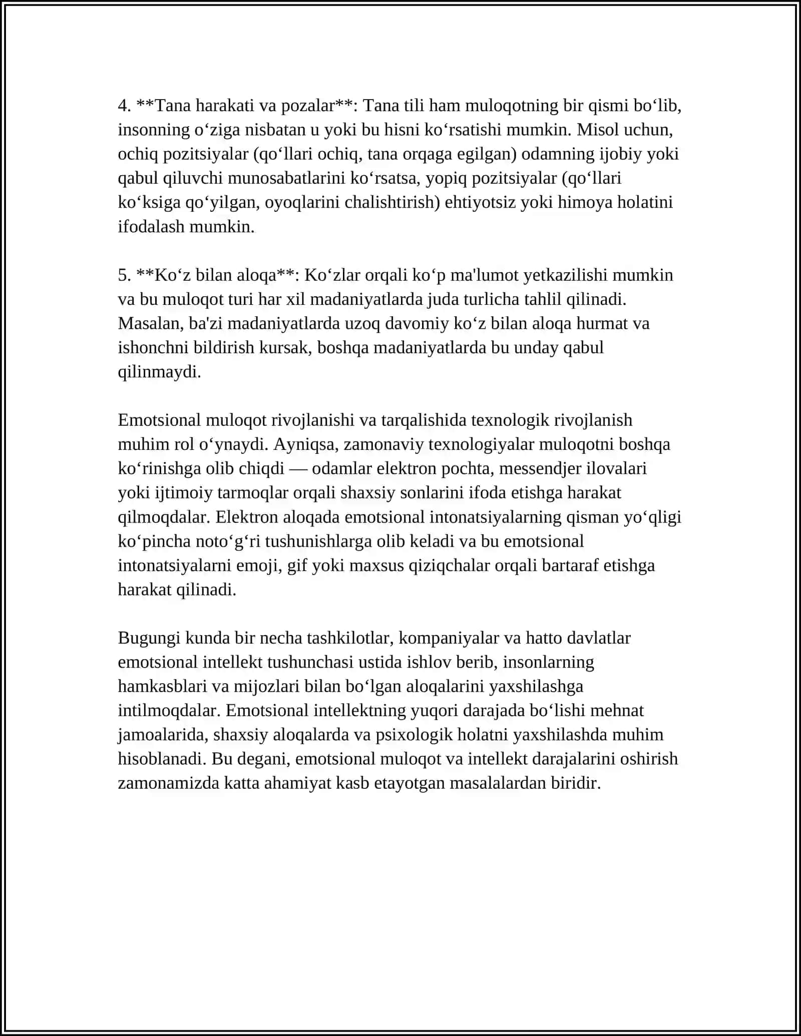GO'DAKLIK DAVRIDA PSIXIK RIVOJLANISHDA KATTALAR BILAN EMOTSIONAL MULOQOTNING AHAMIYATI SLAYD TAYYORLASH 4