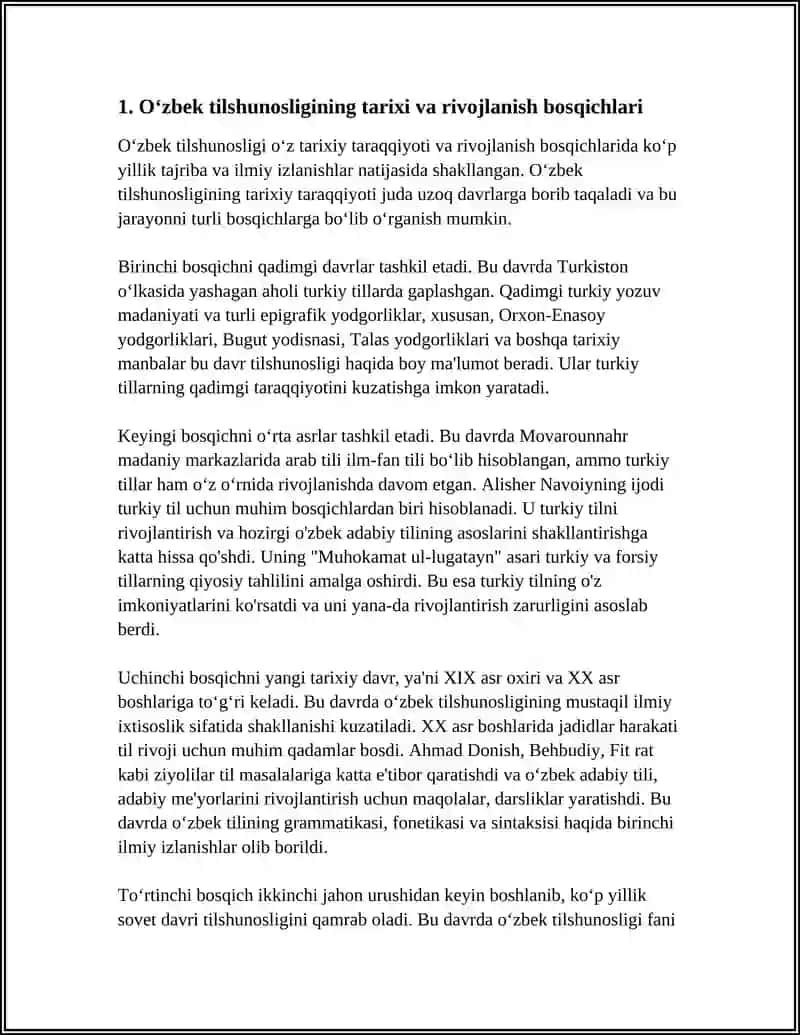 ÕZBEK TILSHUNOSLIGI VA UNING RIVOJLANISH YÒLLARI 4