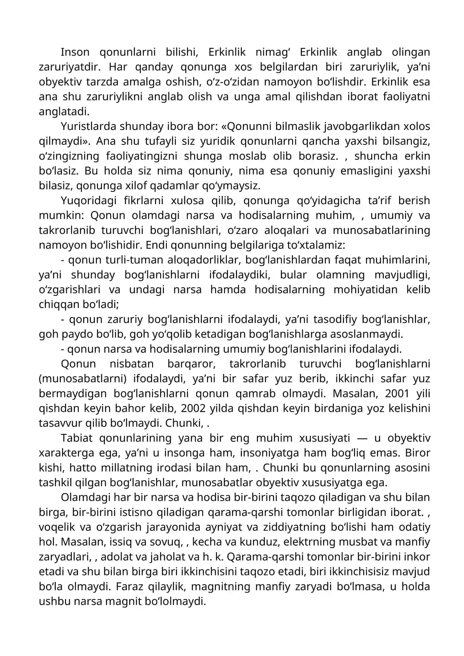 Rivojlanish nazariyasi (Dialektika) 4