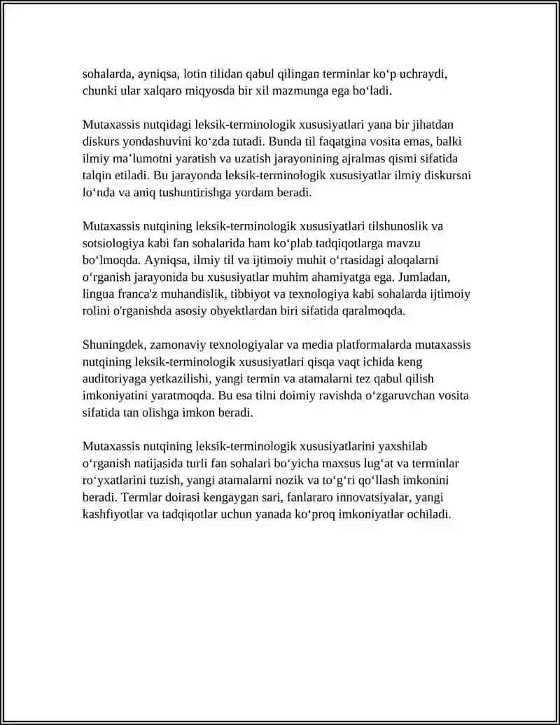 MUTAXASSIS NUTQINING ILMIYLIGI 4
