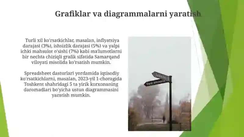 Jadval Muharrirlarining Iqtisodiy Ma'lumotlarni Qayta Ishlashda Qo'llanilishi 4