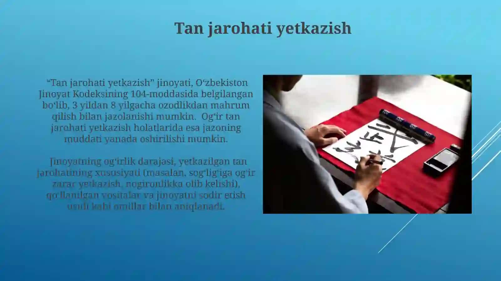 Xayotga qarshi jinoyatlarning umumiy tavsifi 4