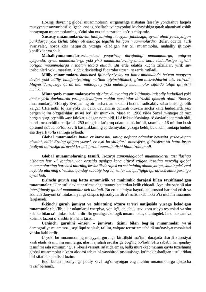Globallashuv va barqaror taraqqiyot falsafasi 4