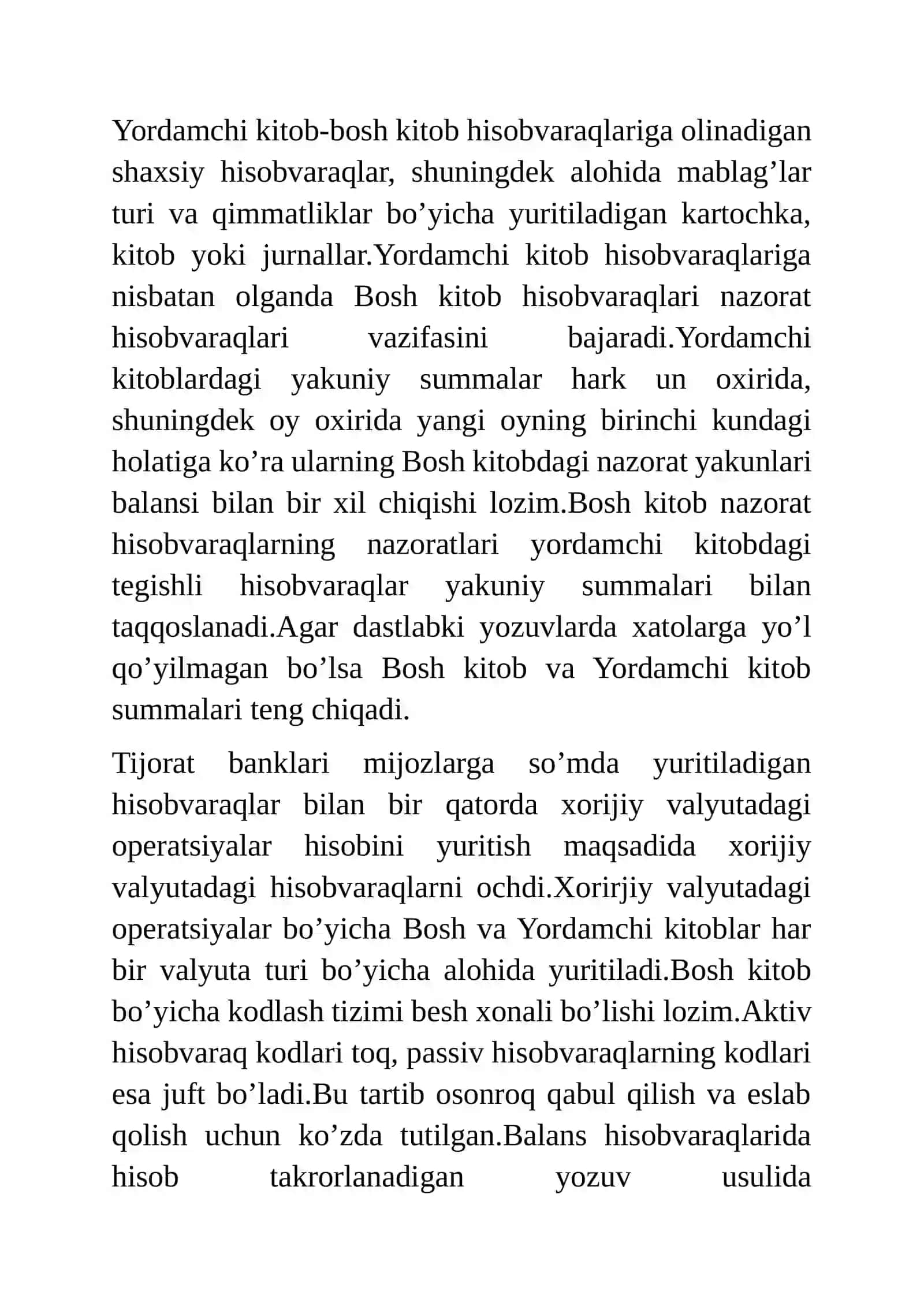 Bosh va yordamchi kitoblar mazmuni 4