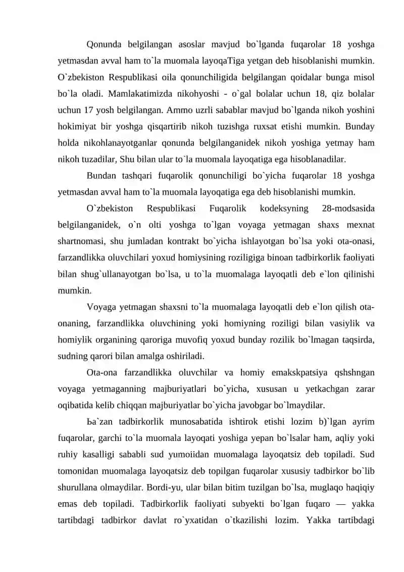 Tadbirkorlik faoliyatining subyektlari 4