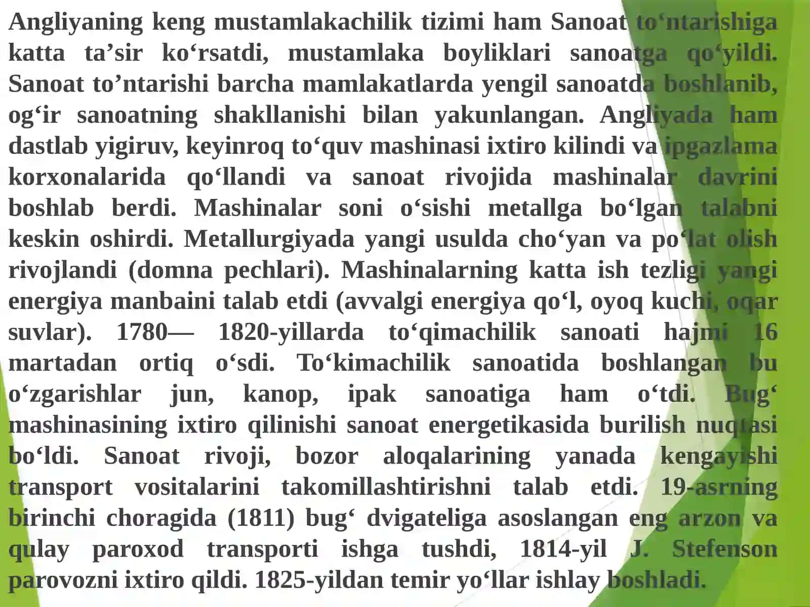 Sanoat inqilobi 4