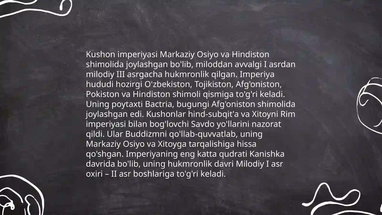 Qang' kushon dovon davlatlarining tarixiy geografiyasi 4