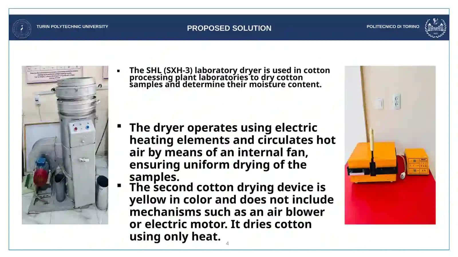 Technical servicing of laboratory equipment used in cotton processing enterprises 4