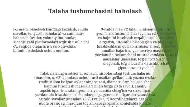 Nomanviy sonlar ustida hisoblashni o'rgatish metodikasi 4