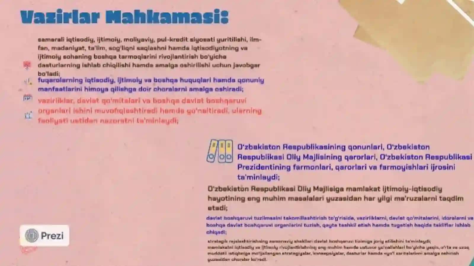 O‘zbekiston Respublikasining Vazirlar Mahkamasi 4