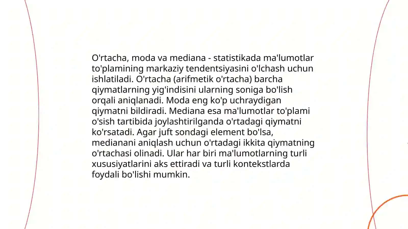 Moda va mediana 4
