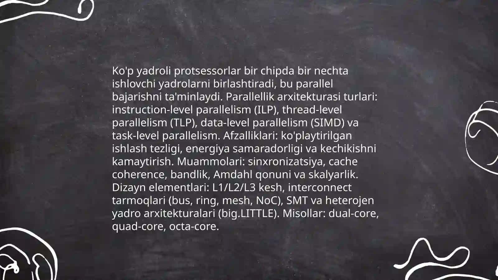 Zamonaviy kompyuterlar, ularning arxitekturasi va apparat ta’minoti 4