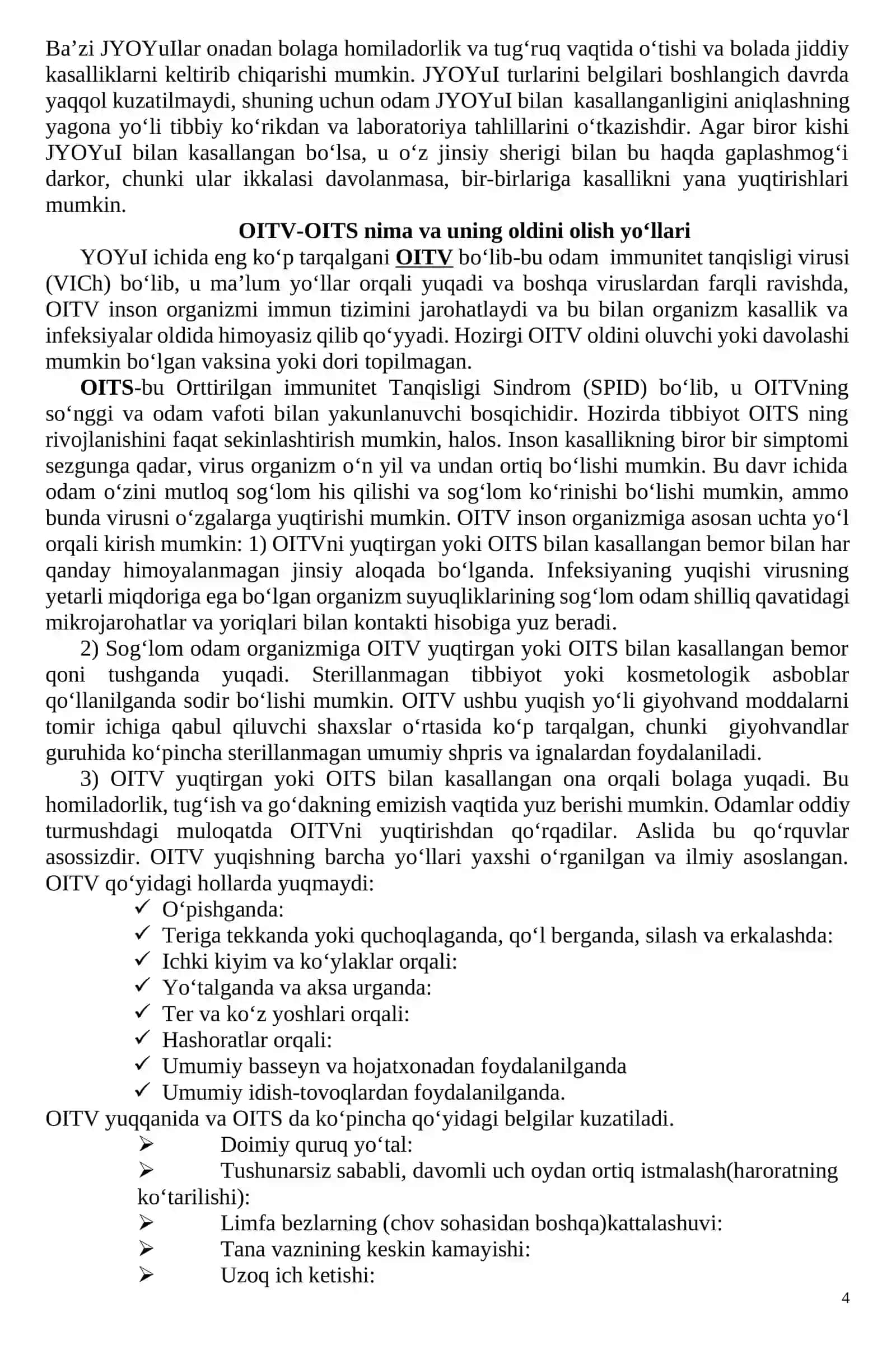 Tibbiy madaniy asoslari va reproduktiv salomatlik 4