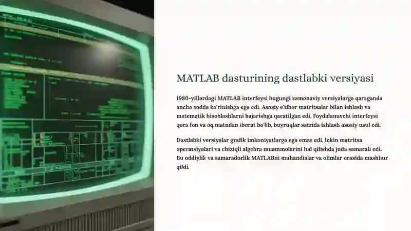 MATLAB dasturlash tili 4