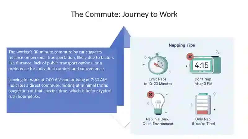 A Day in the Life of a Worker (Present Simple, Work and Routine) 4