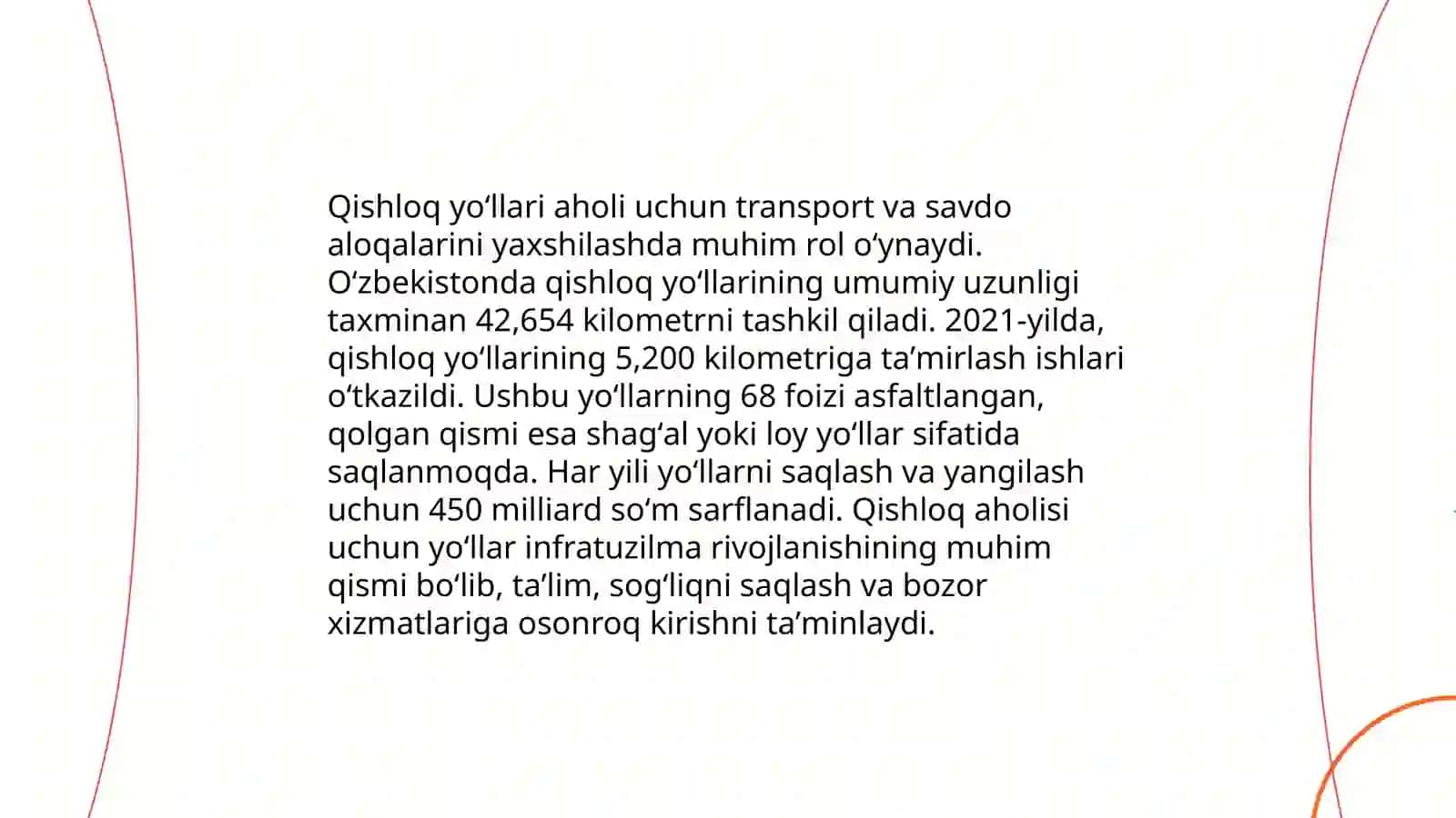 Mahalliy yoʻllar turlari 4