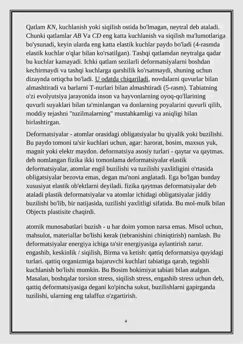 Deformatsiya va uning turlari 4