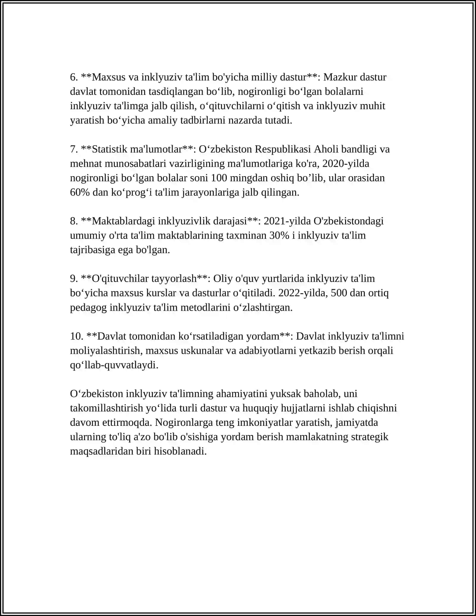 INKILYUZIF TALIMNING HUQUQIY ASOSLARINI HALQARO HUJATLARDA TAHLIL QILISH 4