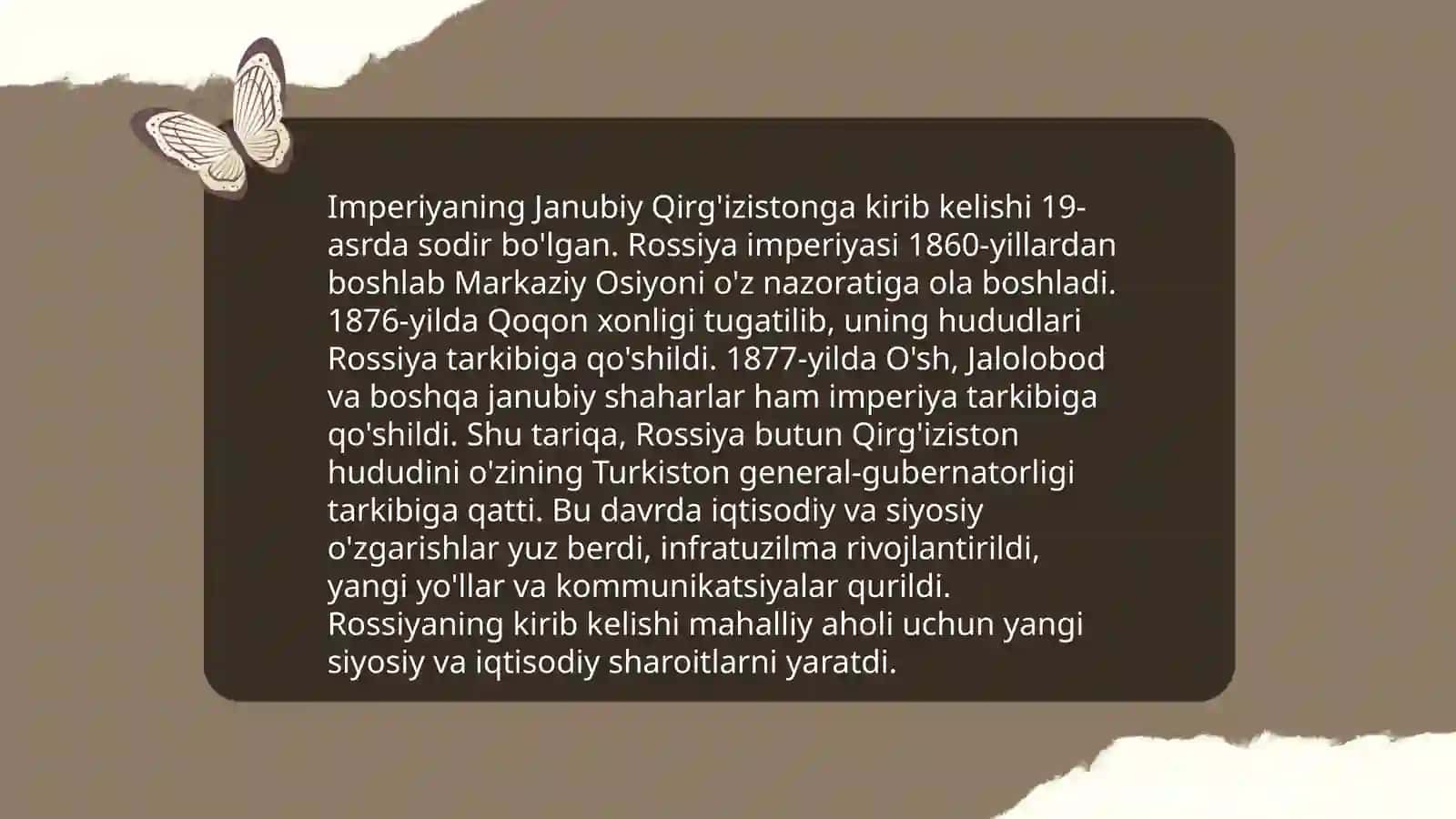 Rossiya imperiyasining O'rta Osiyoga harbiy yurishlari 4