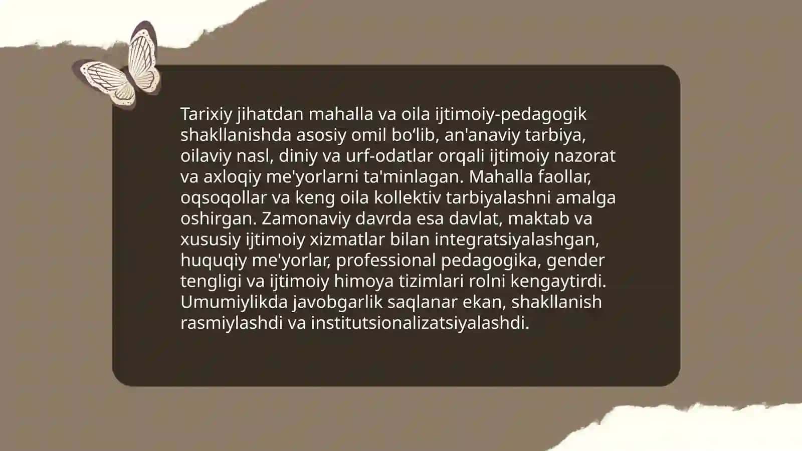Oʻzbekistonda Ijtimoiy Pedagogikaning Paydo Boʻlishi 4