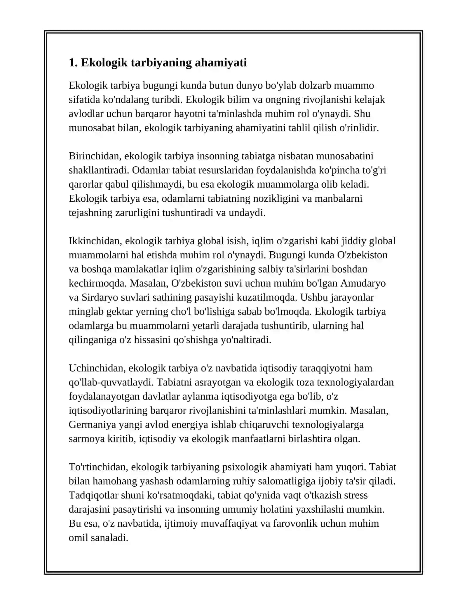 MAKTABGACHA YOSHDAGI BOLALARGA EKOLOGIK TARBIYA BERISH 4