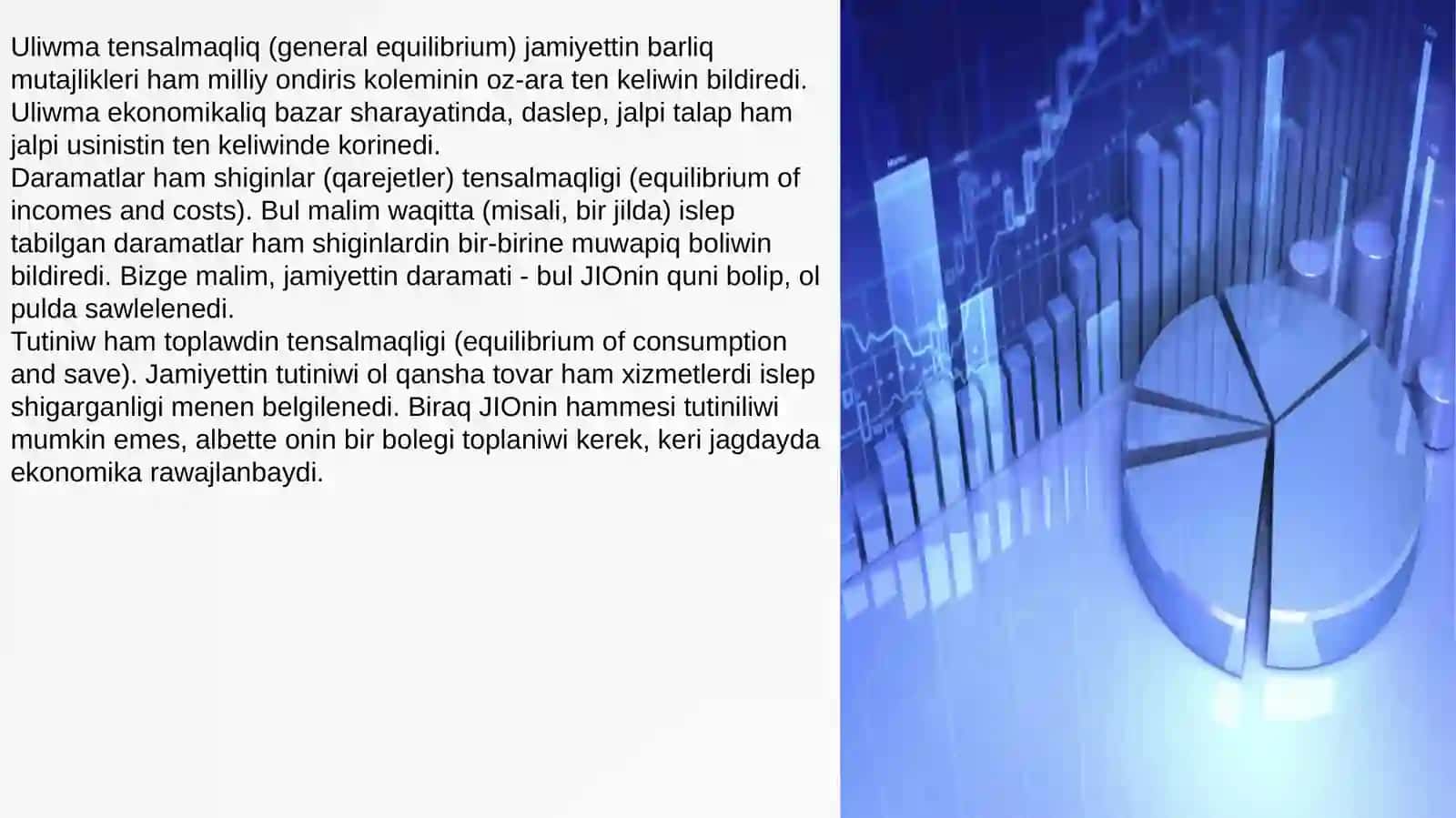 Ekonomika teoriyasi paninen o'z betinshe jumisi 5-tema 4