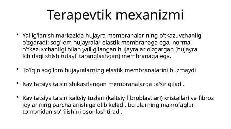 Ekstrakorporeal zarba to'lqini terapiyasi 4