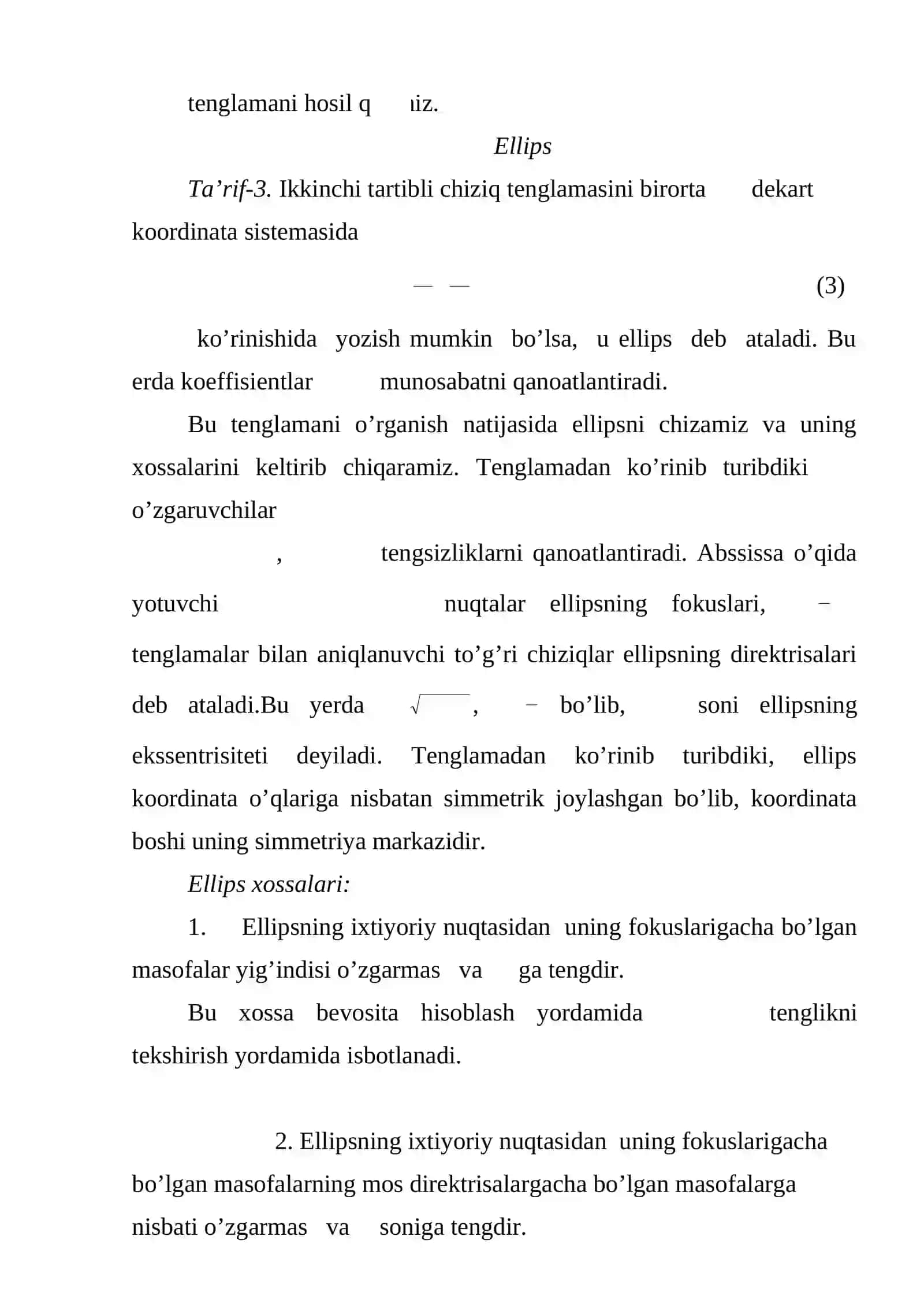 Tekislikda dekart koordinatalar sistemasi 4