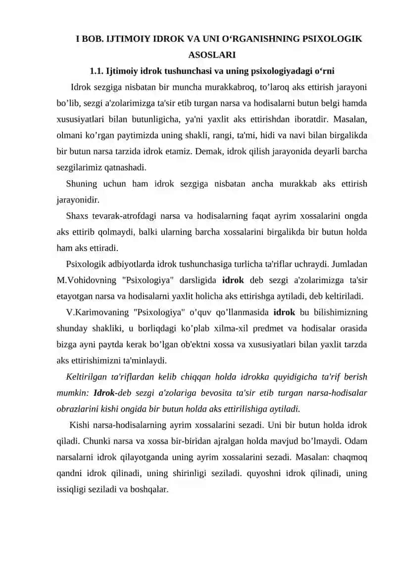 IJTIMOIY IDROKKA YO'NALTIRILGAN USULLAR 4