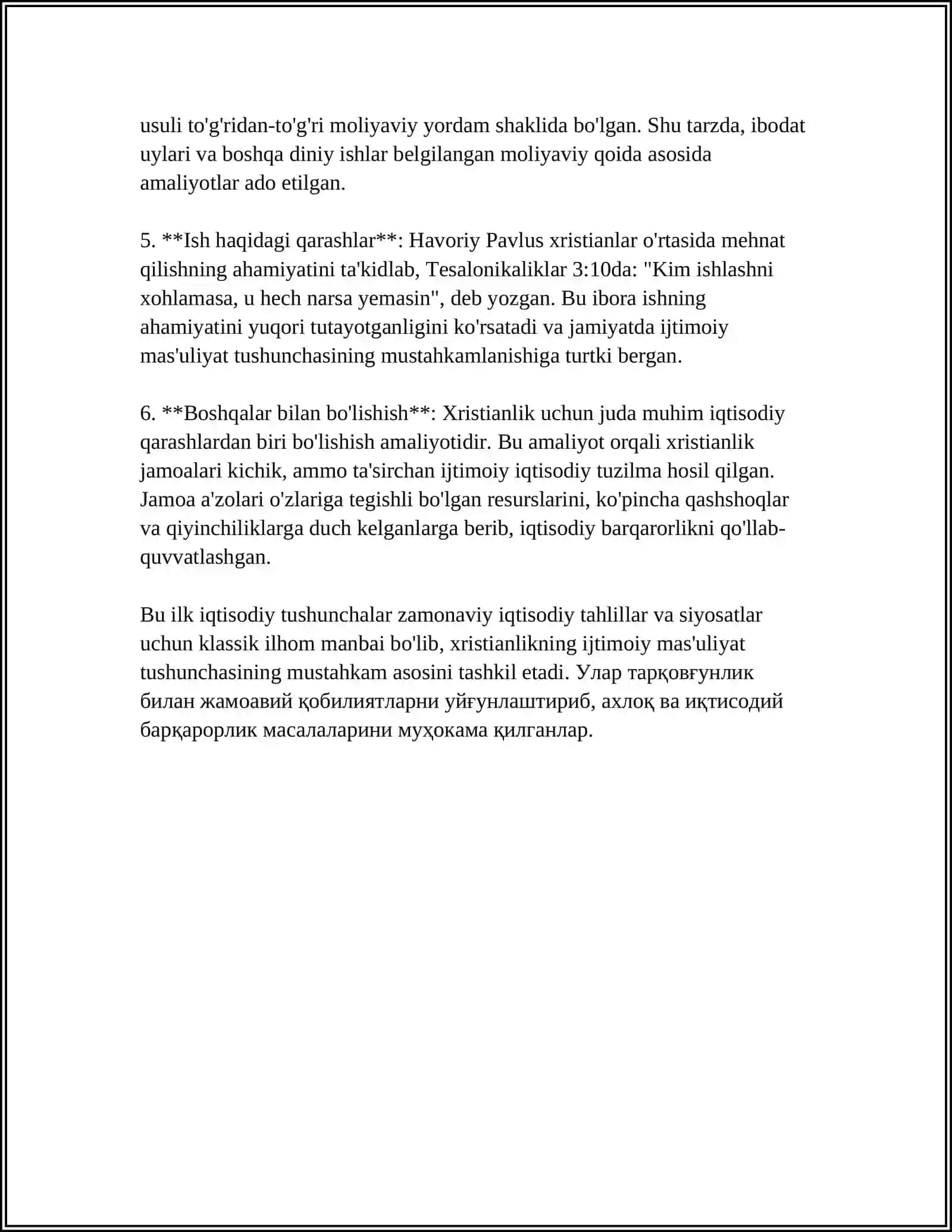 QADIMGI RIMDAGI IQTISODIY G'OYALAR.XRISTIANLARNING VUJUDGA KELISHI 4