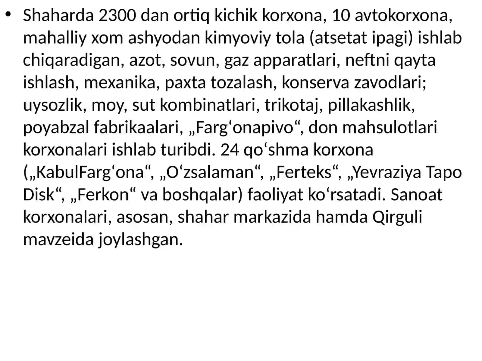 FARG`ONA VILOYATI 4