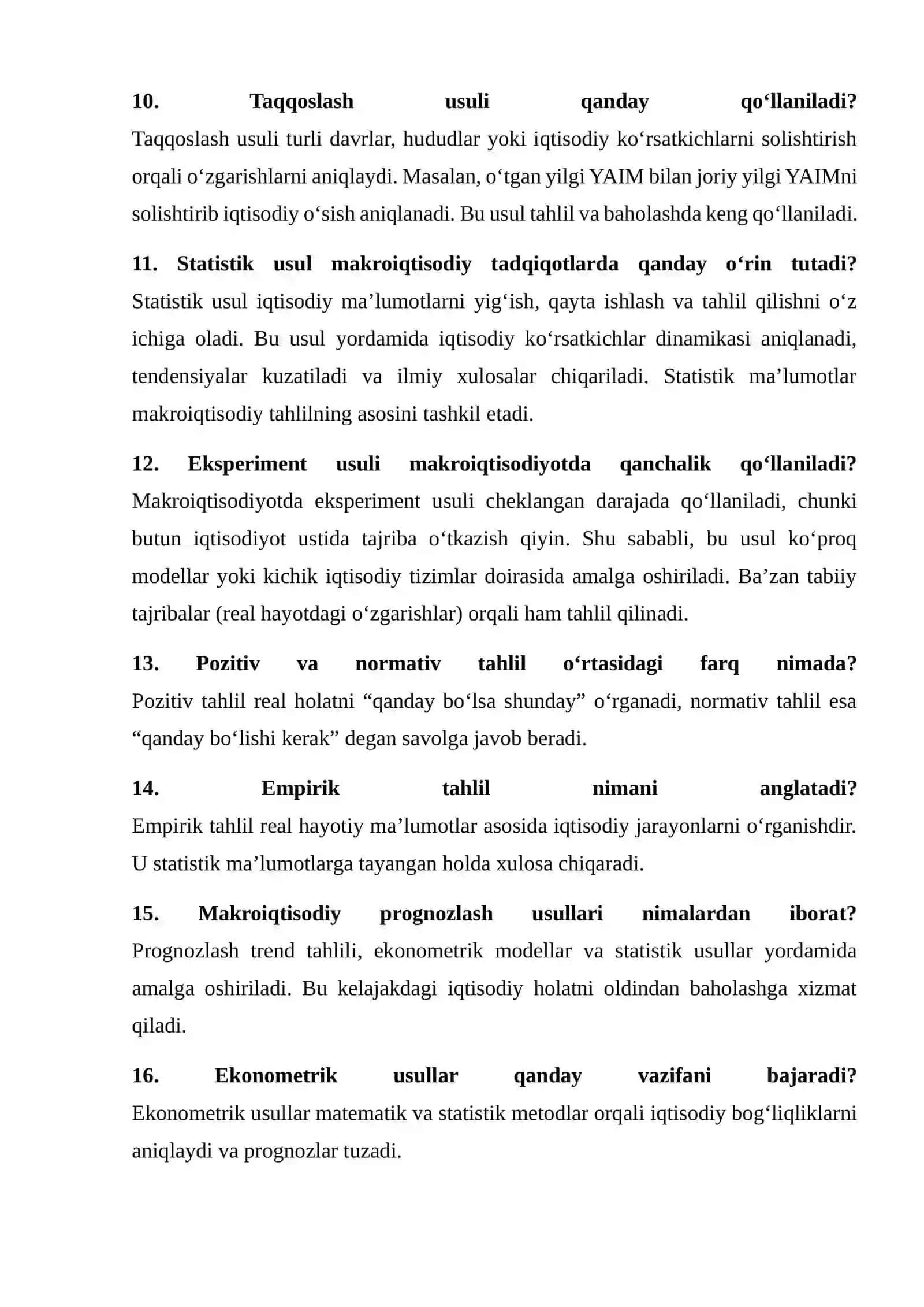 Makroiqtisodiyot fanining tadqiqot usullari 4