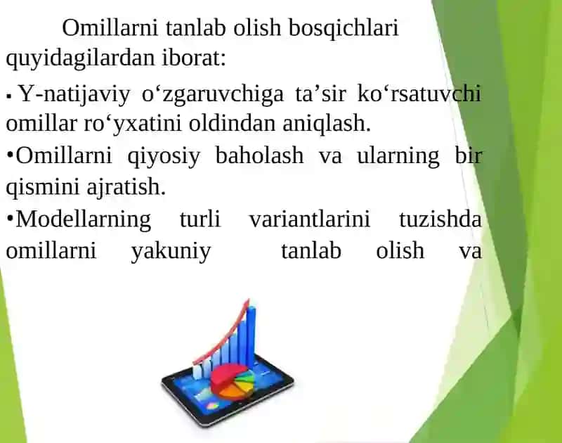 Ko'p omilliy regressiya 4