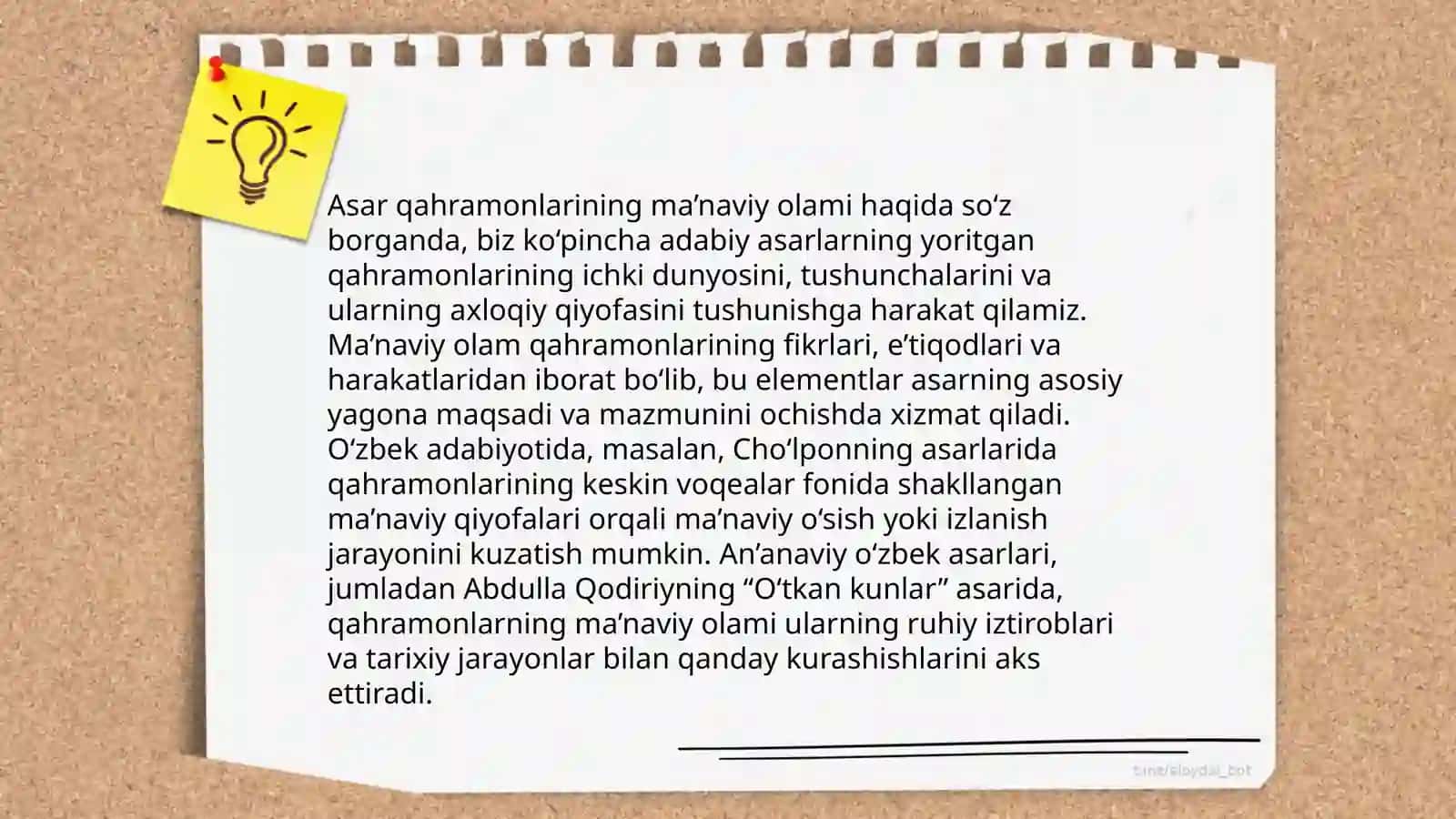 Obrazlar yaratish san’ati 4