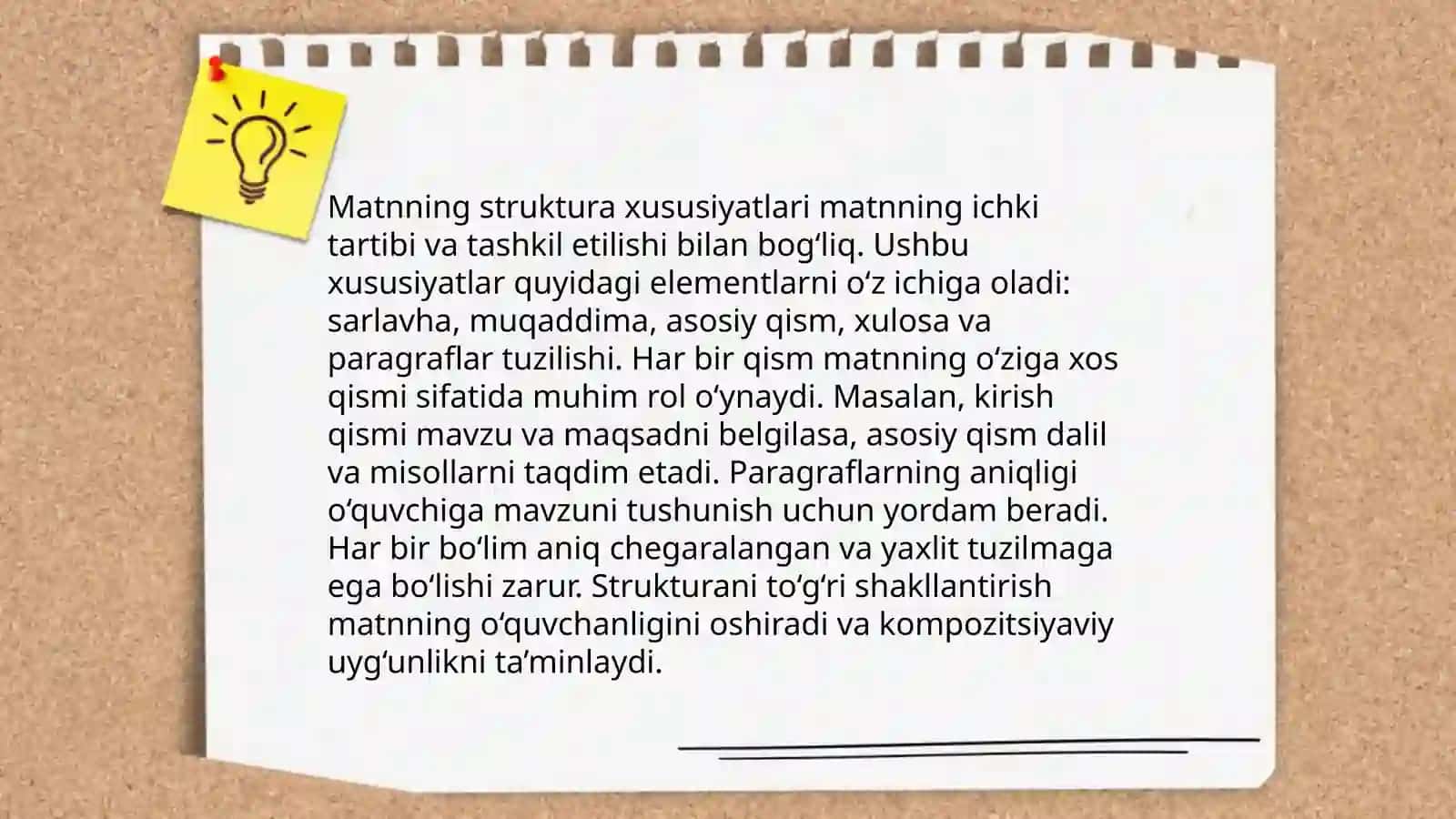 Matn va uning oʻziga xos xususiyatlari 4