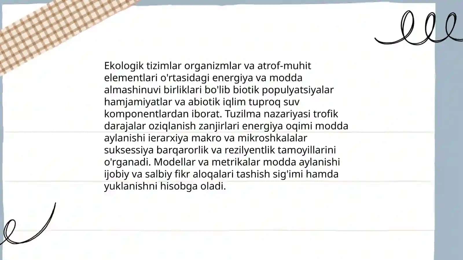 Atrof –muhitni muhofaza qilishning nazariy asoslari 4