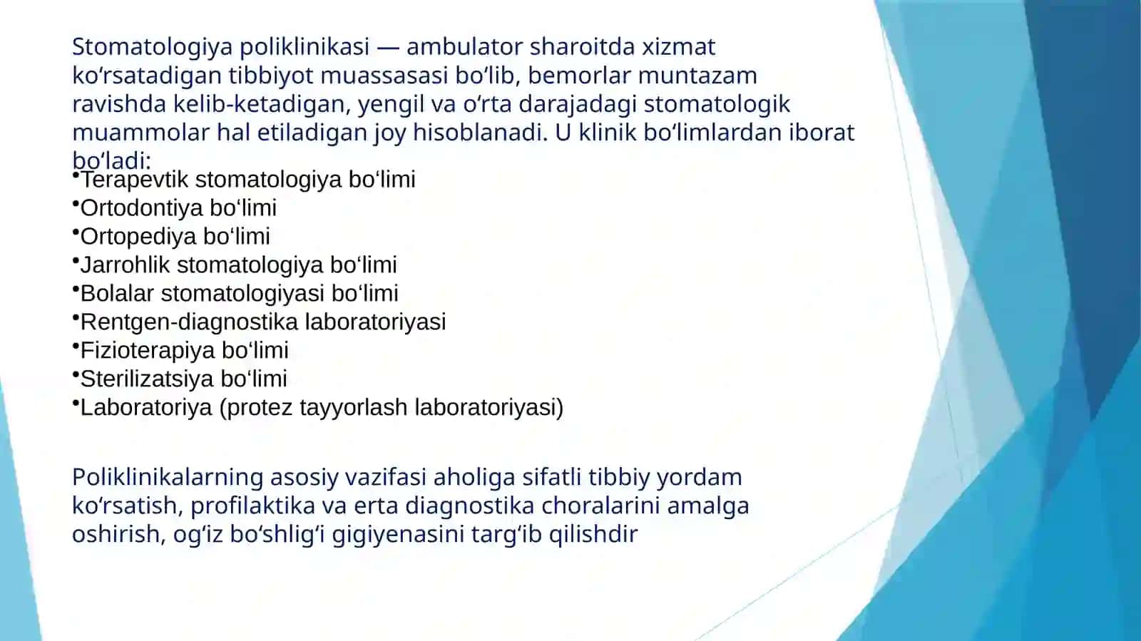 Samarqand Davlat Tibbiyot Universiteti Stomatologiya Fakulteti 4