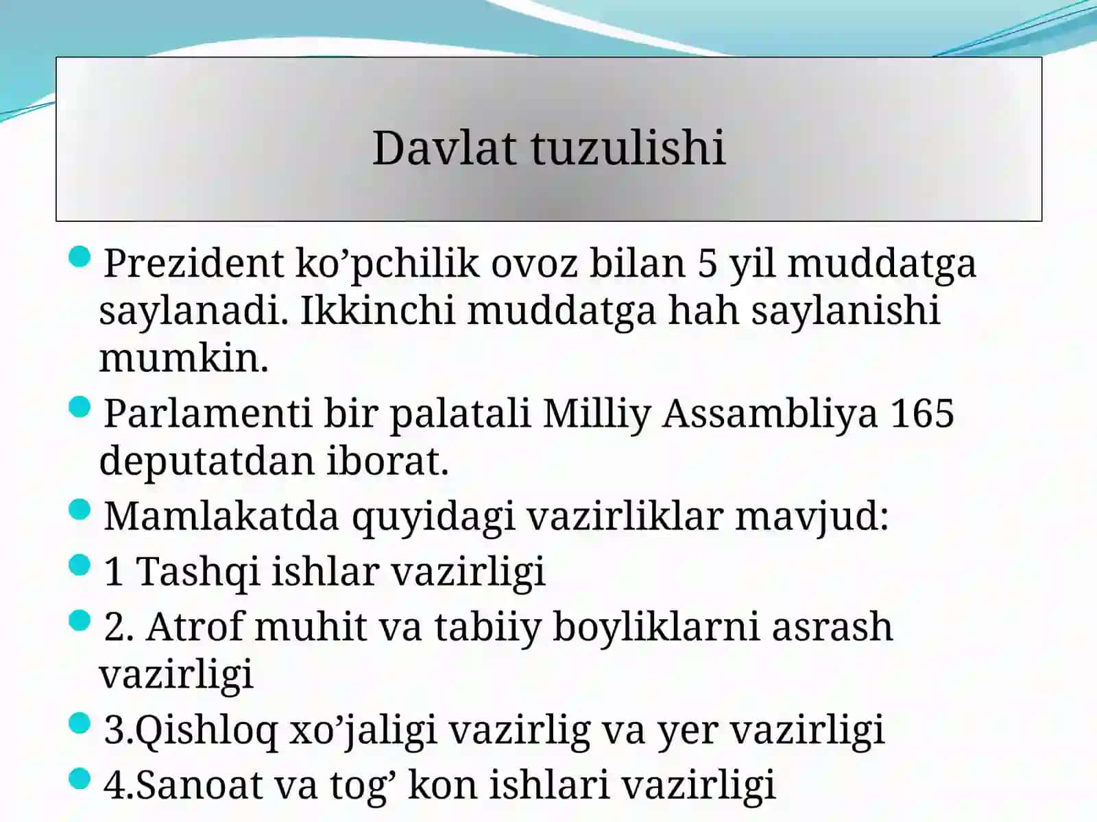 O'zMU tarix magistrantining Venusuela Davlat bayrog'i haqida elektron ma'lumotlar 4