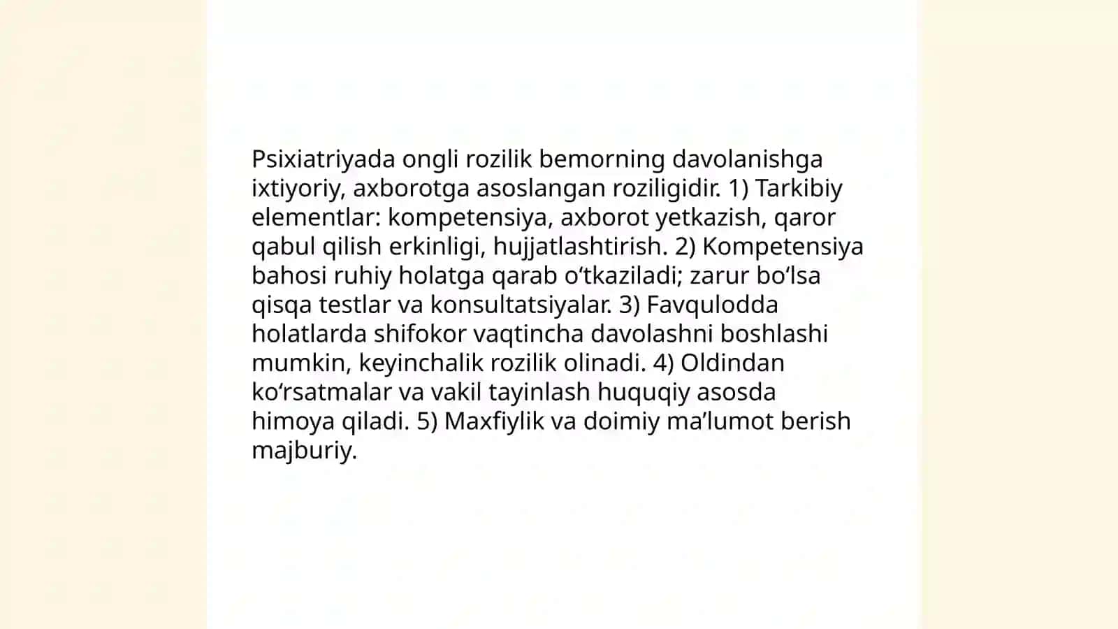 Psixiatriyada etika. Stigma 4
