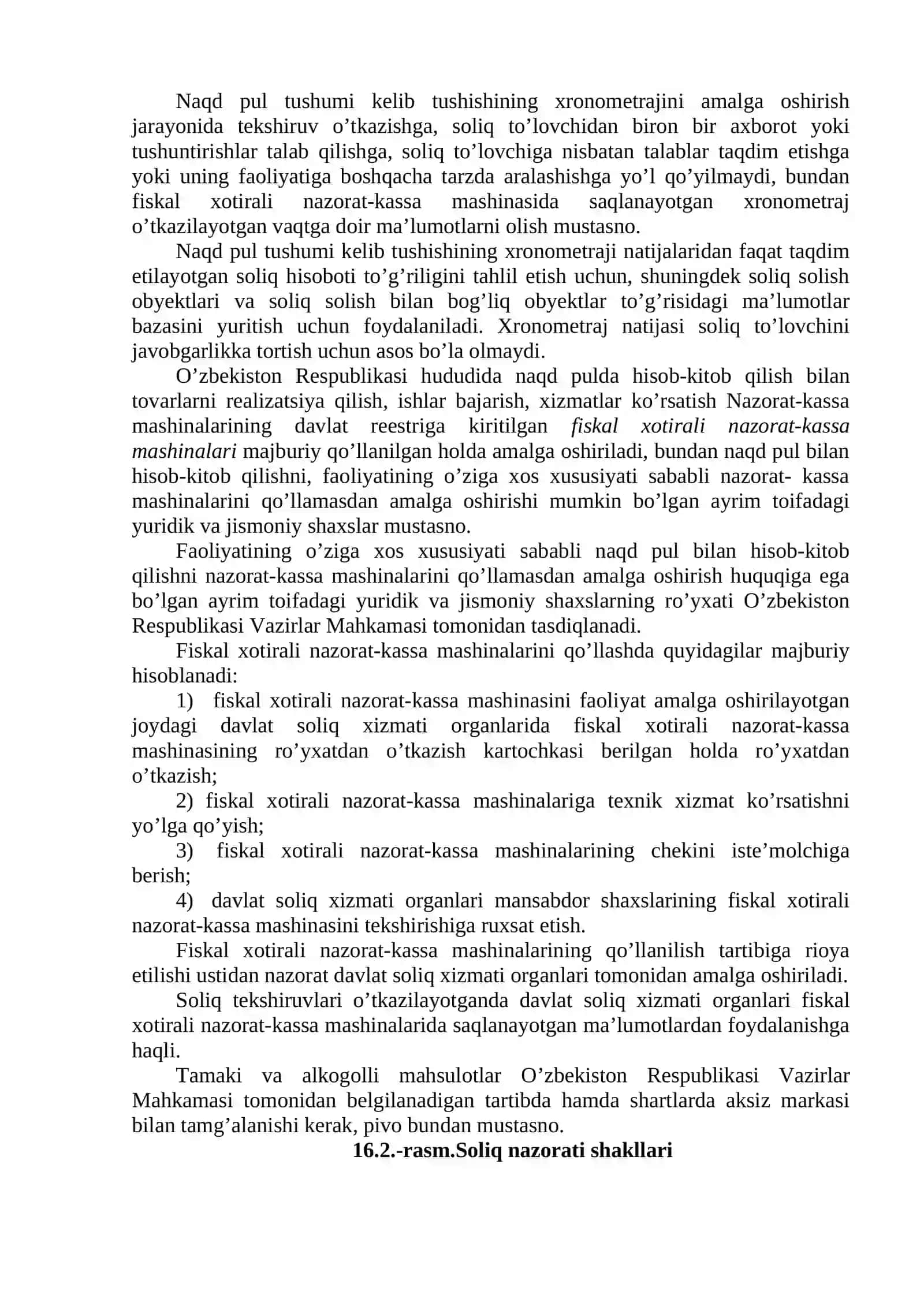 SOLIQ NAZORATINI TASHKIL ETISH 4