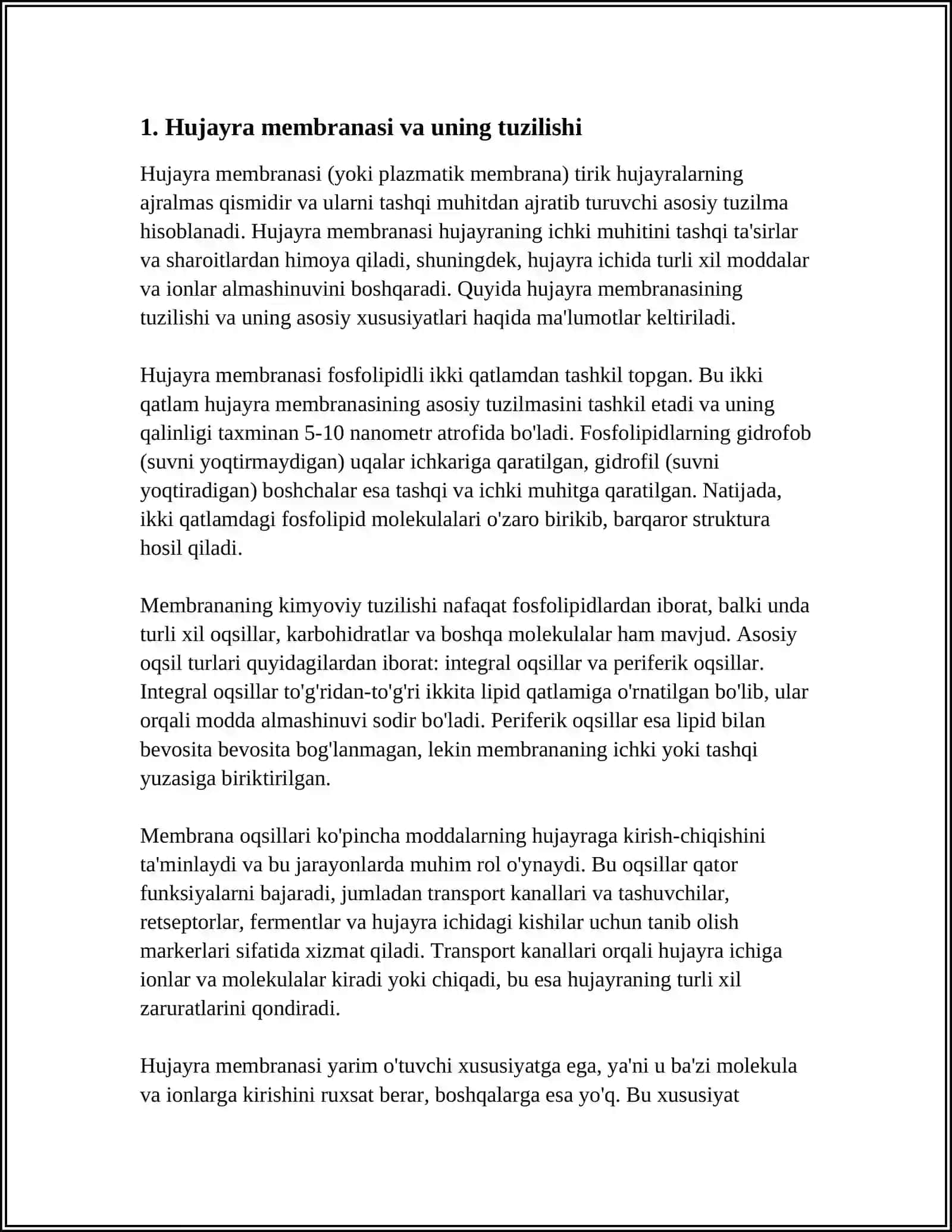 HUJAYRA SIKLI VA REPАRАTSIYАSINI BOSHQARUVCHI MEXANIZMLARI 4