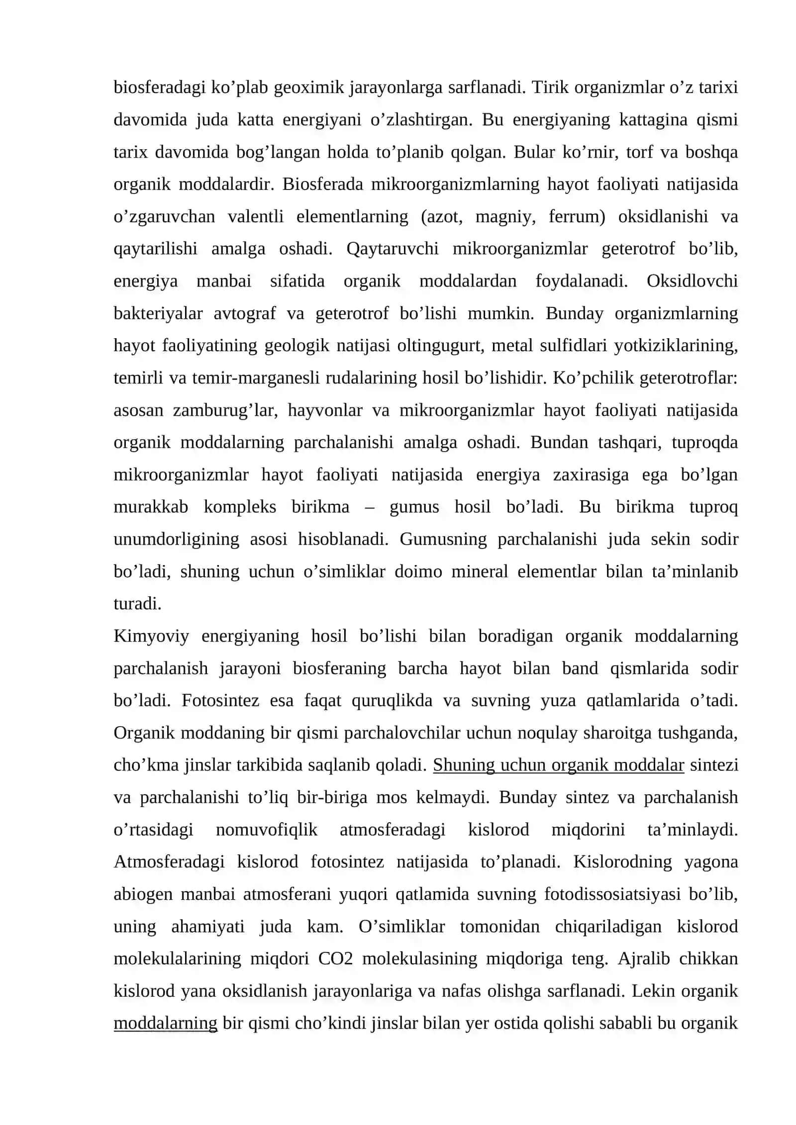 BIOSFERA HAQIDA TUSHUNCHA 4