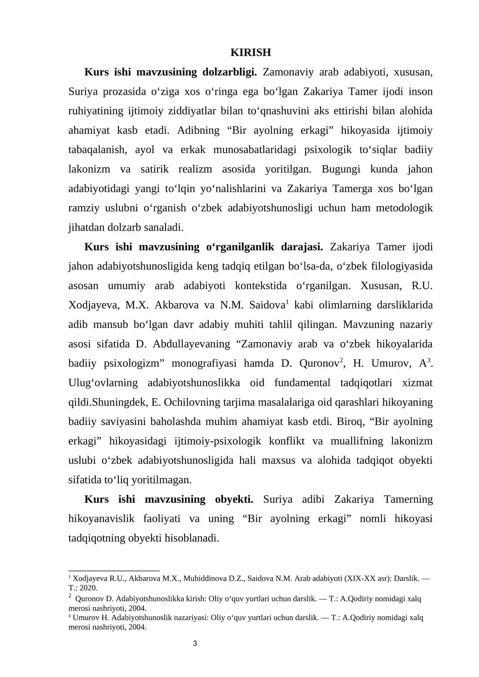 ZAKARIYA TAMERNING “BIR AYOLNING ERKAGI” HIKOYASIDA IJTIMOIY-PSIXOLOGIK KONFLIKT VA BADIIY MAHORAT 4