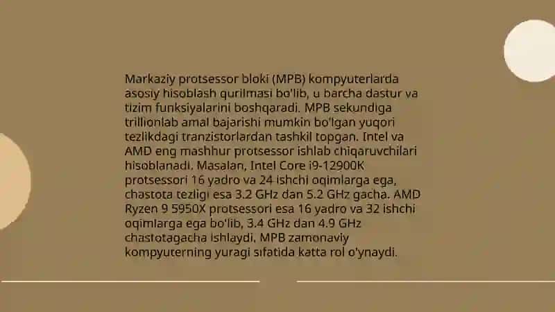 Shaxsiy kompyuterning tuzilishi va arxitekturasi 4